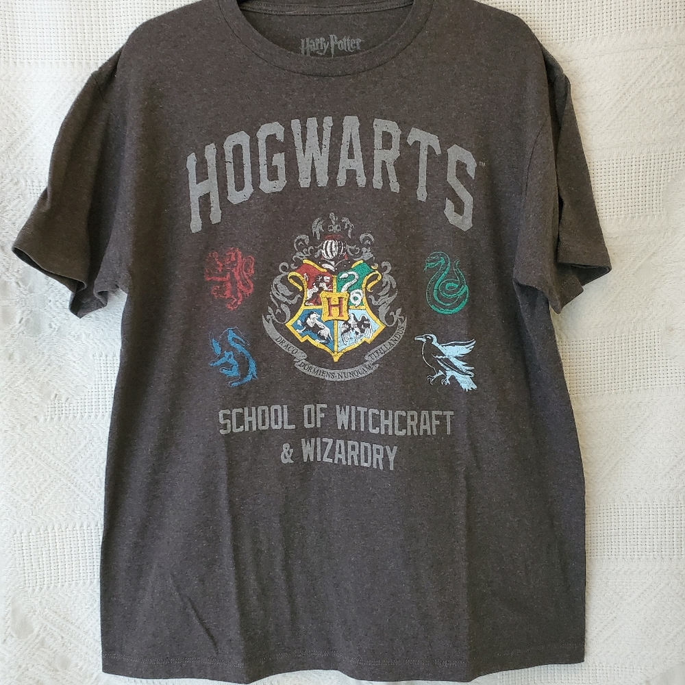 Harry Potter Hogwarts Tee Size Large